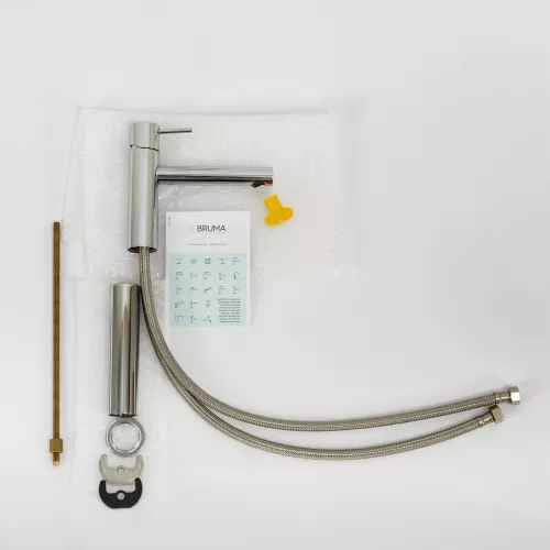 Смеситель для раковины CEZARES LEAF-LC1-L-01-W0, изображение 2