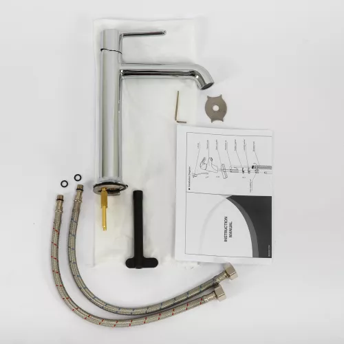 Смеситель для накладной раковины CEZARES ECO-LC-01-W0, изображение 2