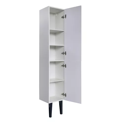 Шкаф-колонна Comforty Империя-35 белый глянец, изображение 3