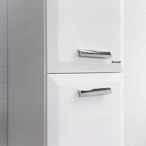 Шкаф-колонна Comforty Империя-35 белый глянец, изображение 4