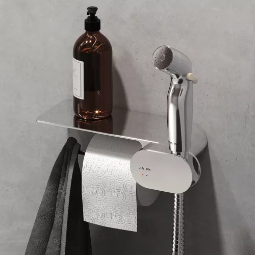 AM.PM Gem набор подвесной унитаз с гиг.душем, изображение 4