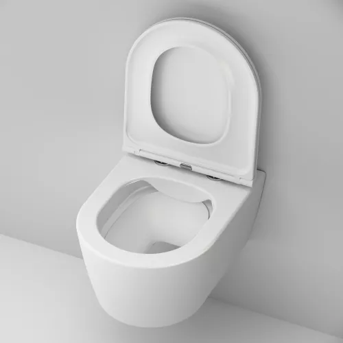 AM.PM Func подвесной унитаз 49 см FlashClean с сиденьем микролифт, бел мат, изображение 6