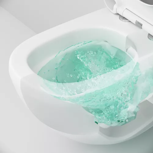 Унитаз подвесной AM.PM Sensation C301700WH безободковый c сид. микролифт, белый, изображение 8