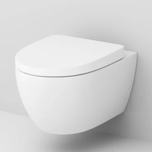 Унитаз подвесной AM.PM Awe C111738WH c сиденьем микролифт, белый, изображение 5