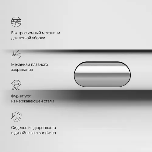 AM.PM X-Joy подвесной унитаз FlashClean с сиденьем микролифт, изображение 10