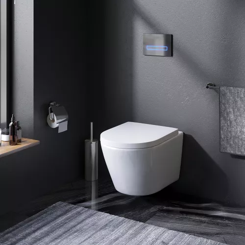 AM.PM Sense подвесной унитаз FlashClean с сиденьем микролифт, изображение 2