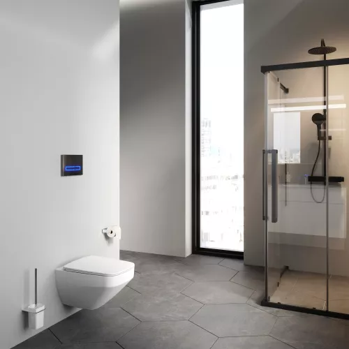 AM.PM  Inspire V2.0 подвесной унитаз FlashClean с сиденьем микролифт, бел мат, изображение 4