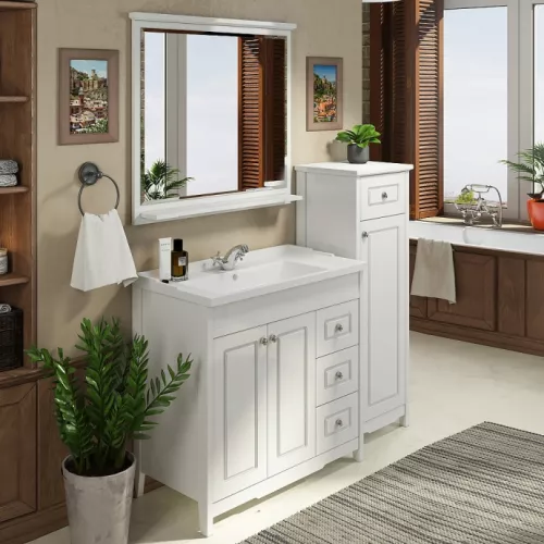 COMFORTY. Зеркало "Тбилиси-70" белый глянец, изображение 2