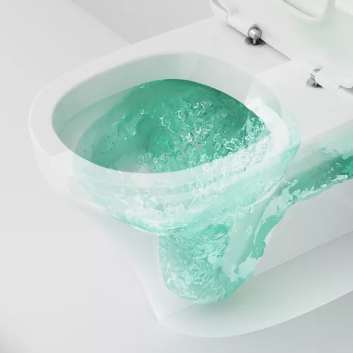 Унитаз напольный AM.PM Inspire C508607WH с сид. микролифт, универс. выпуск, изображение 8