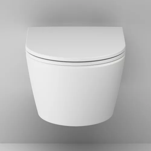 AM.PM Func подвесной унитаз 49 см FlashClean с сиденьем микролифт, бел мат, изображение 7