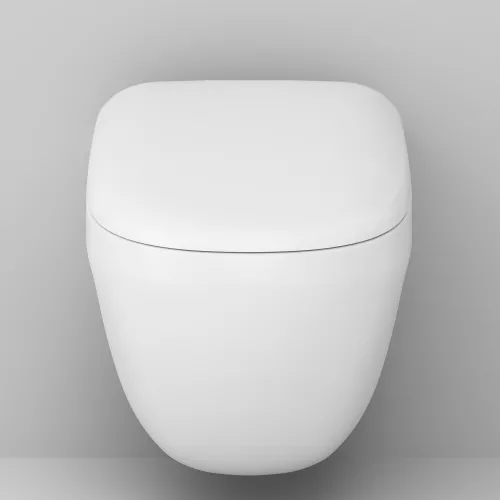 Унитаз подвесной AM.PM Sensation C301700WH безободковый c сид. микролифт, белый, изображение 7
