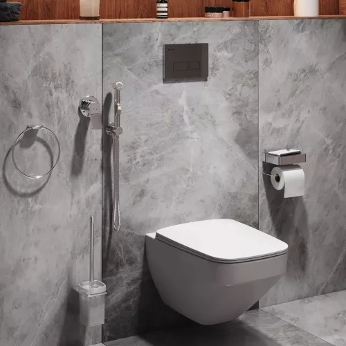 AM.PM  Inspire  V2.0 Подвесной комплект: унитаз, инсталляция , аксессуары, изображение 3