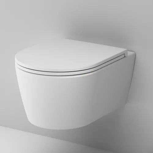 AM.PM Func подвесной унитаз 49 см FlashClean с сиденьем микролифт, бел мат, изображение 5