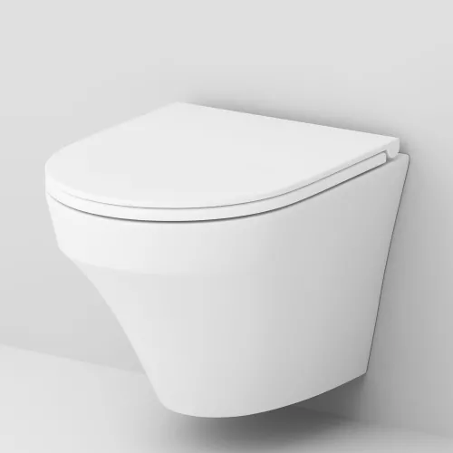 Унитаз подвесной AM.PM Inspire C501700WH безободковый c сид. микролифт, белый, изображение 5