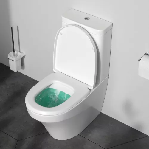 Унитаз напольный AM.PM Inspire C508607WH с сид. микролифт, универс. выпуск, изображение 3