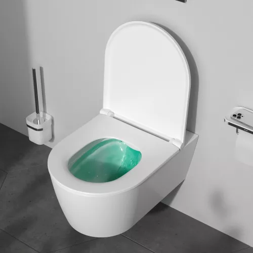 AM.PM Func подвесной унитаз 54 см FlashClean с сиденьем микролифт, изображение 3