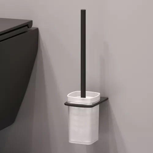 AM.PM Spirit V2.0 набор подвесной унитаз с гиг.душем, черный, изображение 4