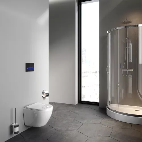 AM.PM Like подвесной унитаз AquaSpin с сид м/лифт, изображение 4