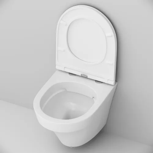 Унитаз подвесной AM.PM Inspire C501700WH безободковый c сид. микролифт, белый, изображение 6