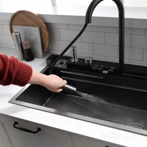 Мойка кухонная ESBANO многофункциональная "CASCADE-5", изображение 5