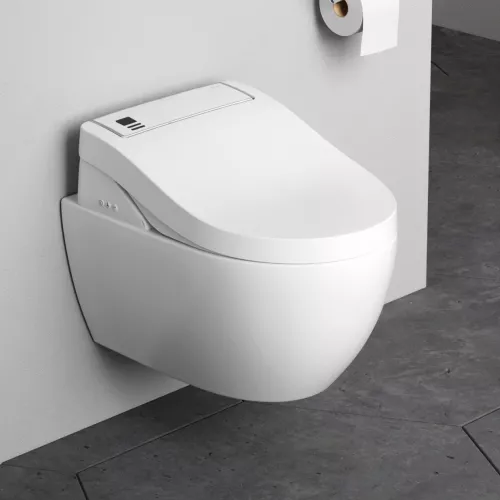 AM.PM Awe подвесной унитаз с электронной крышкой биде Clean Care, изображение 2