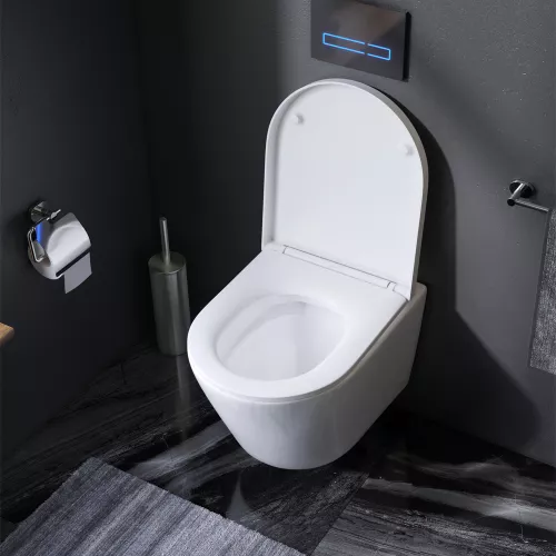 AM.PM Sense подвесной унитаз FlashClean с сиденьем микролифт, изображение 4