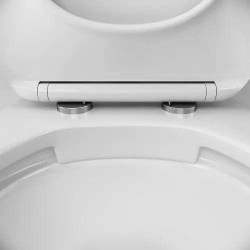 AM.PM Комплект инсталляция с клав Pro L белый с подвесным унитазом Awe с сид м/лифт, изображение 8