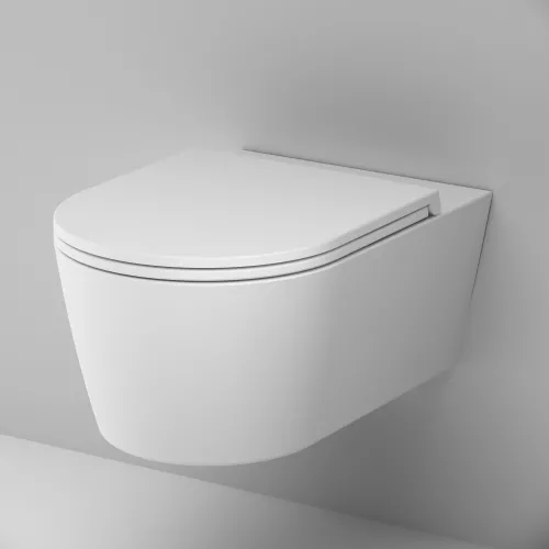 AM.PM  Func подвесной унитаз 54 см FlashClean с сиденьем микролифт, бел мат, изображение 5