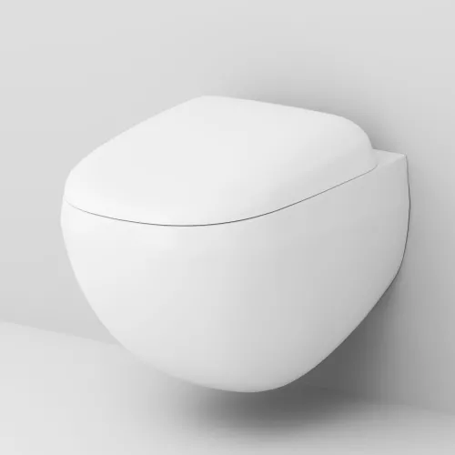 Унитаз подвесной AM.PM Sensation C301700WH безободковый c сид. микролифт, белый, изображение 5