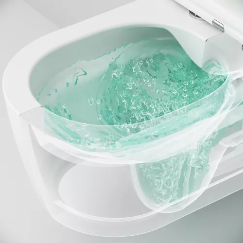 AM.PM Func подвесной унитаз 54 см FlashClean с сиденьем микролифт, изображение 8