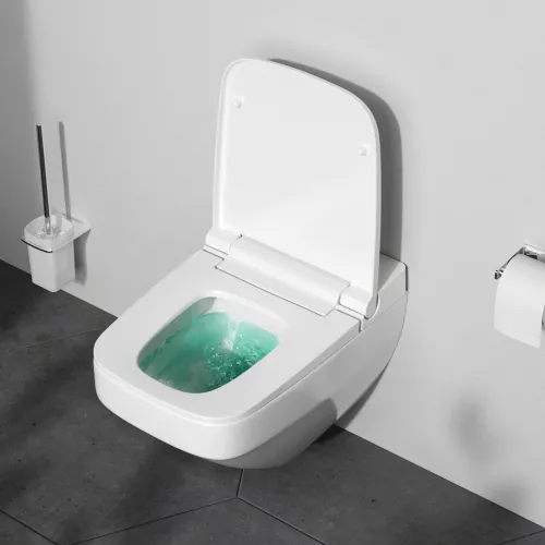 AM.PM  Inspire V2.0 подвесной унитаз с интегрированным электронным биде TouchReel, изображение 9