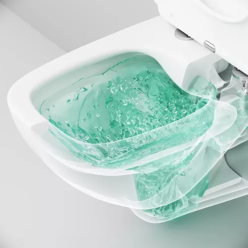 AM.PM X-Joy подвесной унитаз FlashClean с сиденьем микролифт, изображение 8