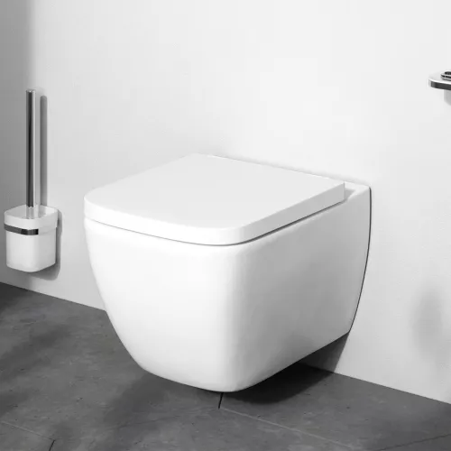 AM.PM Gem подвесной унитаз FlashClean с сиденьем микролифт, изображение 2