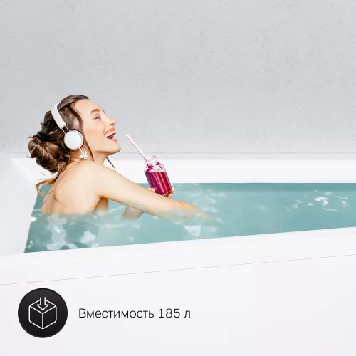 AM.PM Ванна акриловая spirit  ассиметричная 160x100, без слива/перелива, левая, Выбрать размер: 160x100, Ориентация: левая, изображение 9