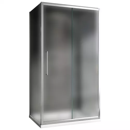 Душевые ограждения: Душевой уголок ABBER Schwarzer Diamant AG30100MH-S100M-S100M пристенный 1 в магазине Акватория