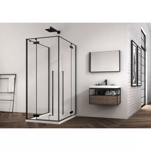 Душевой уголок ABBER Eins AG06099B  90х90, изображение 2