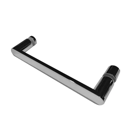 Душевой уголок ABBER Schwarzer Diamant асимметричный , матовое/хром, Цвет стекла: матовое, Цвет профиля: Хром, Выбрать размер: 110х80, изображение 3