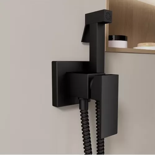 Душ гигиенический ACWEN 82216B черный матовый, Выбрать цвет:  черный матовый, изображение 7