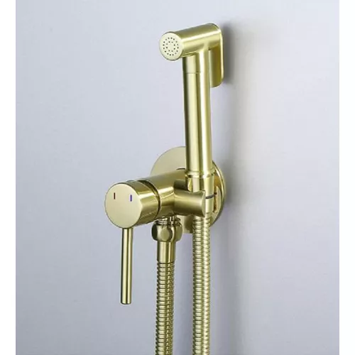 Душ гигиенический ACWEN 82003BG матовое золото, Выбрать цвет: Золото матовое, изображение 3