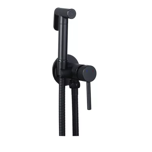 Душ гигиенический ACWEN 82003BS черный матовый, Выбрать цвет: Черный матовый, изображение 7