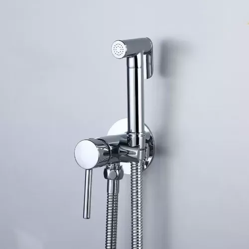 Душ гигиенический ACWEN 82003 хром, Выбрать цвет: Хром, изображение 5