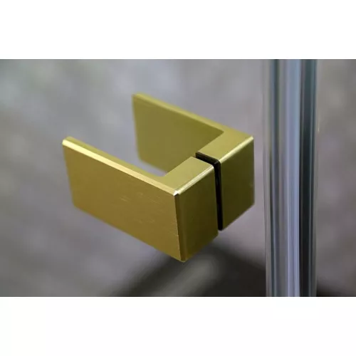 Душевой уголок CEZARES BELLAGIO-AH-1-C-BORO, Цвет профиля: Золото, Выбрать размер: 100х80, изображение 4