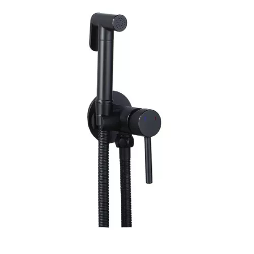 Душ гигиенический ACWEN 82003BS черный матовый, Выбрать цвет: Черный матовый, изображение 6