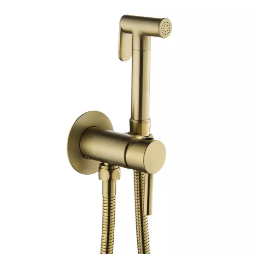 Душ гигиенический ACWEN 82003BG матовое золото, Выбрать цвет: Золото матовое, изображение 2