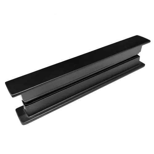 Душевой уголок ABBER Sonnenstrand  прозрачное/черный , в угол, Цвет стекла: прозрачное, Цвет профиля: Черный, Выбрать размер: 90х100, изображение 4