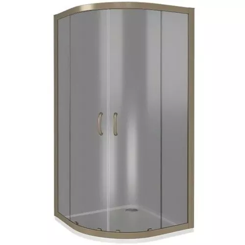 Душевые уголки Good Door  JAZZE R-C-BR/-B-BR без поддона, Выбрать размер: 80x80, Цвет стекла: тонированное