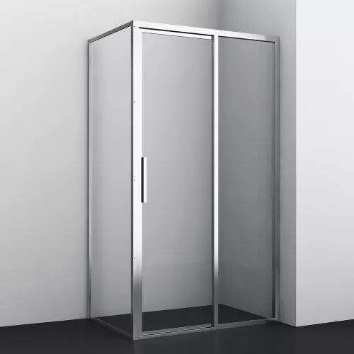 Душевой уголок WasserKRAFT Lopau 32S07R, Цвет стекла: прозрачное, Цвет профиля: Хром, Ориентация: правая