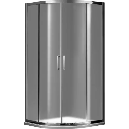 Душевой уголок Gemy Victoria S30062M   матовое стекло, Цвет стекла: матовое, Цвет профиля: Хром, Выбрать размер: 80х80