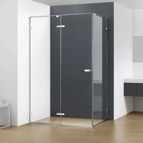 Душевой уголок RGW SV-040  прозрачное/хром, Цвет стекла: прозрачное, Цвет профиля: Хром, Выбрать размер: 1300x900