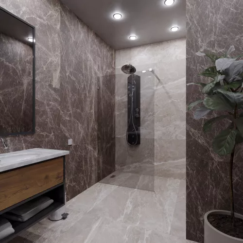 Душевая перегородка Radomir Walk-in G1 прозрачное стекло, Цвет стекла: прозрачное, Выбрать размер: 100х200